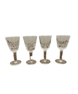 Glasses Waterford Crystal 4 Small 3.5 Inch Cordial Sherry Liquor Dinner ... - £54.75 GBP