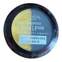 L&#39;Oreal Paris HiP Studio Secrets Professional Matte Eye Shadow Duo Striking 907 - £5.58 GBP