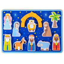 Piece on Earth Nativity Children&#39;s Puzzle - £40.87 GBP