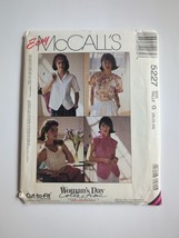 Mccalls 5227 Sewing Pattern Tank Top Shirt Button Front Sizes 20-24 Uc Vtg 1991 - £7.58 GBP