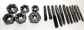 Vintage Lot Of Threading Taps and Dies G.T.D.  Little Giant NC NF SAE - €16,01 EUR