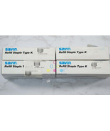 4 OEM Savin SR3150,SR770,SR790,SR850 Refill Staple Type K 9859, 410804, ... - $67.70 CAD