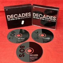 Decades: The Story Of The 60s/70s/80s Various Artists 3 CD Box Set IMPORT Virgin - $8.38