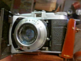 Voigtlander Vito II 35mm Folding Camera Color Skopar 1:3.5 50 AS-IS - $55.81