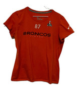 BRONCOS NIKE shirt NFL WOMENS SHIRT SLIM Fit Sz XL orange XLVII SUPERBOW... - £9.41 GBP