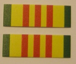 Vietnam Service Ribbon Motorcycle Helmet Decals - Package of 10 - Vetera... - $12.00