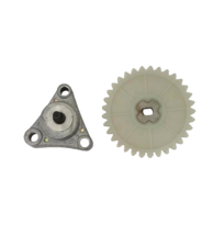 Oil Pump &amp; Sprocket GY6 139QMB 4 Stroke 50cc Mopeds Scooters TaoTao Ice ... - $13.98