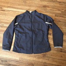 Russell Gray Windbreaker Jacket Full Zip XLT - $9.60