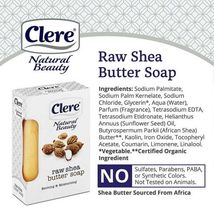 Clere Raw Shea Butter Soap - 150g - $4.34+