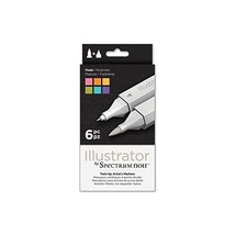 Spectrum Noir Illustrator (6Pc) - hues, Pack of 6  - $17.00