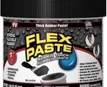 Flex Paste, 1 lb Can, Black, Waterproof Paintable Putty, Spackle Sealant - £15.52 GBP