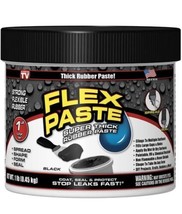 Flex Paste, 1 lb Can, Black, Waterproof Paintable Putty, Spackle Sealant - £15.18 GBP