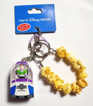 TOY STORY BUZZ LIGHTYEAR Keychain Popcorn Bucket Tokyo Disney Resort Japan - £37.15 GBP