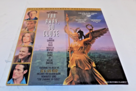 Far Away, So Close LaserDisc LD Movie Deluxe Widescreen Otto Sanser Pete... - $183.09 MXN