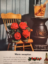 1950 Original Esquire Art Ad Advertisement FOUR ROSES Blended Whiskey - £8.11 GBP