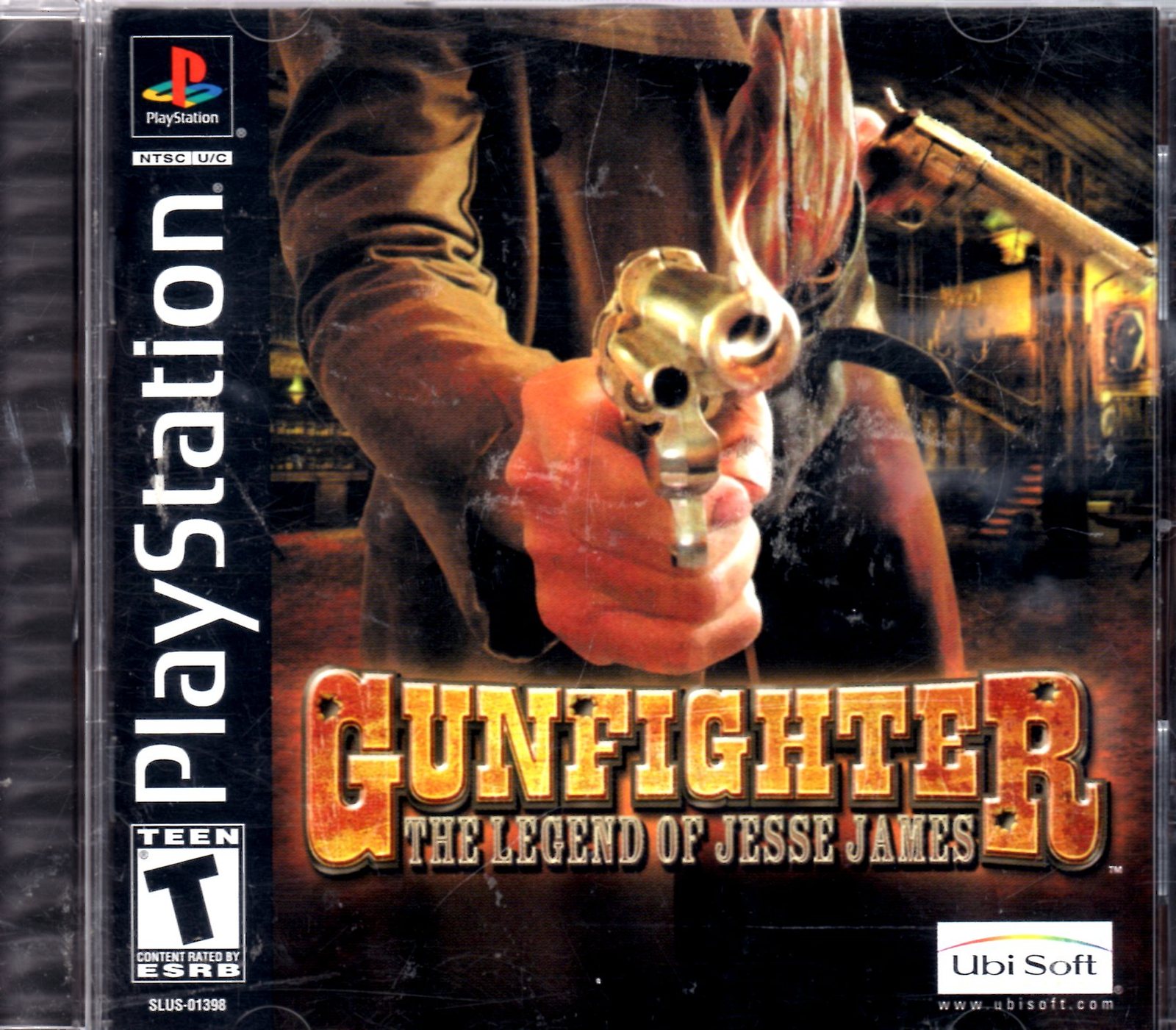 Jeu PlayStation 1 - Gunfighter : La Légende De Jesse James - Version PAL FR - Complet Avec Boîte Et Notice (CIB)