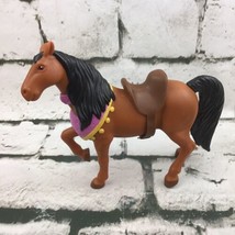 RARE 6.5&quot; Disney Esmeralda’s Gypsy Horse Action Figure Hunchback Of Notr... - £7.72 GBP