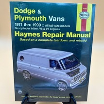 Haynes Repair Manual 30065 Dodge &amp; Plymouth Vans 1971 1991 V6 V8 Engine Rebuild - £25.99 GBP