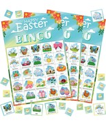 Easter Bingo Games for Kids Basket Stuffers Easter Crafts Toys for Boys ... - £16.98 GBP