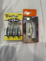 Storm Wild Eye Swim Shad~2in And 1/16oz Minnow Live Action Design - £6.43 GBP