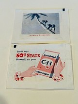 Hawaii CH sugar packet 1960s ephemera advertising C and H Picking Cocoan... - £14.16 GBP