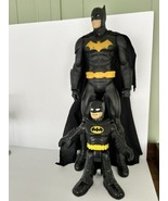 S14 Jakks Pacific 20 inch Giant Large Batman Figure DC W/ smaller Mattel... - €29,98 EUR