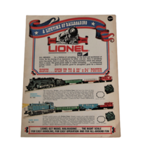 Vtg Lionel 1970 Train Catalog &amp; 34 x 22 Poster Lifetime of Railroading E... - $19.99
