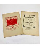 Music Sheets Fireflies Feu Follets &amp; The New Way Piano by Woodhouse Musi... - $13.70 CAD