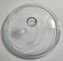 Vintage Pyrex 08 624C Clear Glass 8 3/4&quot; Round Casserole Replacement Lid... - £14.86 GBP