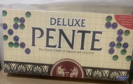 DELUXE PENTE THE CLASSIC GAME OF CAPTURE &amp; 5-IN-A-ROW NEW IN SEALED BOX - £14.18 GBP