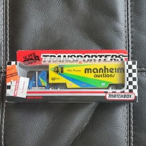 Matchbox Super Star Transporters Die Cast Semi &#39;92 Manheim Auctions Phil... - £9.63 GBP