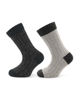 Alpaca Wool Socks for Kids | Brown Wool Socks for Toddlers | 2 Pairs |Mo... - €30,26 EUR