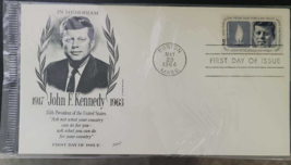 President John F. Kennedy First Day Issue Memorial Stamp on Postcard May... - $227.68