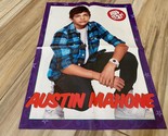 Austin Mahone Big Time Rush teen magazine poster clipping squatting Pop ... - $5.00