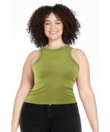 No Boundaries Juniors Seamless High Neck Tank Top, Vendor Lawn Size L(11-13 - $12.86