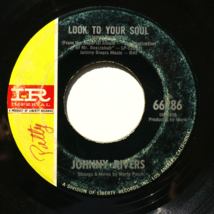 Johnny Rivers *Look To Your Soul / Something Strange* 45 rpm Vinyl 7&quot; Single - £2.12 GBP
