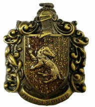 Stunning Brass Harry Potter Hogwarts School HUFFLEPUFF Lapel Pin House Badge B49 - £12.27 GBP