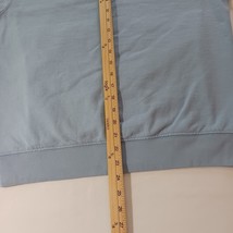 Chaps 1/4 Zip Men Sz M Blue Cotton Blend The Everyday Fleece Pullover Sweatshirt image 14