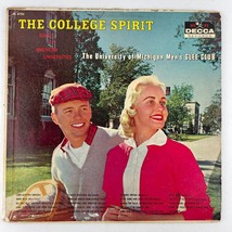 University Of Michigan Men&#39;s Glee Club College Spirit Vinyl Album DL-8783 - £38.13 GBP