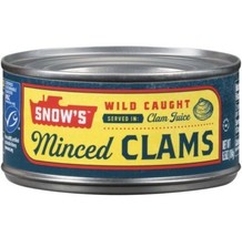Bumble Bee Minced Clams In Clam Juice 6.5 Oz (Pack Of 12). - $117.81