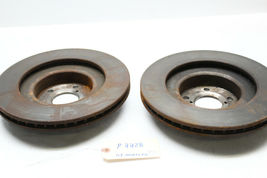 2006-2007 SUBARU WRX IMPREZA FRONT LEFT AND RIGHT SIDE BRAKE DISC ROTORS P4428 image 10