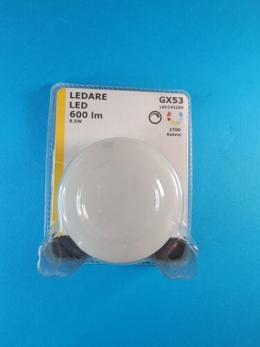 IKEA Ledare LED GX53 600 lm 8.5 W Dimmable Light Bulb 2700 Kelvin 600 Lumen LM - $19.79