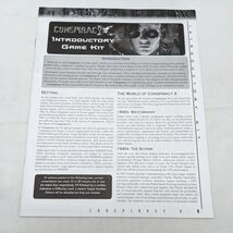 Conspiracy X Introductory Game Kit RPG Rulebook Only - $6.73