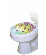 Toilet Tattoos Hummingbird Cove  Lid Cover  Decor  Reusable Vinyl 1141 - $30.02 CAD