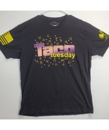Grunt Style T Shirt Adult XL Black Yellow Taco Tuesday  - $13.81