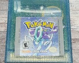 Pokemon Crystal Complete Shiny Pokedex Nintendo GBC Authentic New Batter... - $242.55
