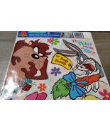 Vintage 1998 Looney Tunes Easter Spring Window Cling Stick On Decoration... - £8.84 GBP