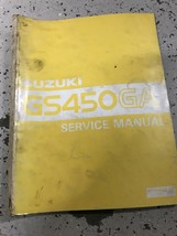 Suzuki GS450GA Servizio Riparazione Negozio Officina Manuale Raro OEM - £79.87 GBP