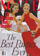 1997 Vogue December Birthday Gift Stella Tennant Kristin Scott Thomas Penn 90s - £55.83 GBP