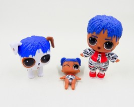 LOL Surprise BB Downtown Family Blue Hair Kids Pet - £15.61 GBP